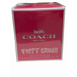 COACH New York Poppy Crush Eau De Parfum Spray EDP Perfume 1 fl.Oz. 30 ml. NWB